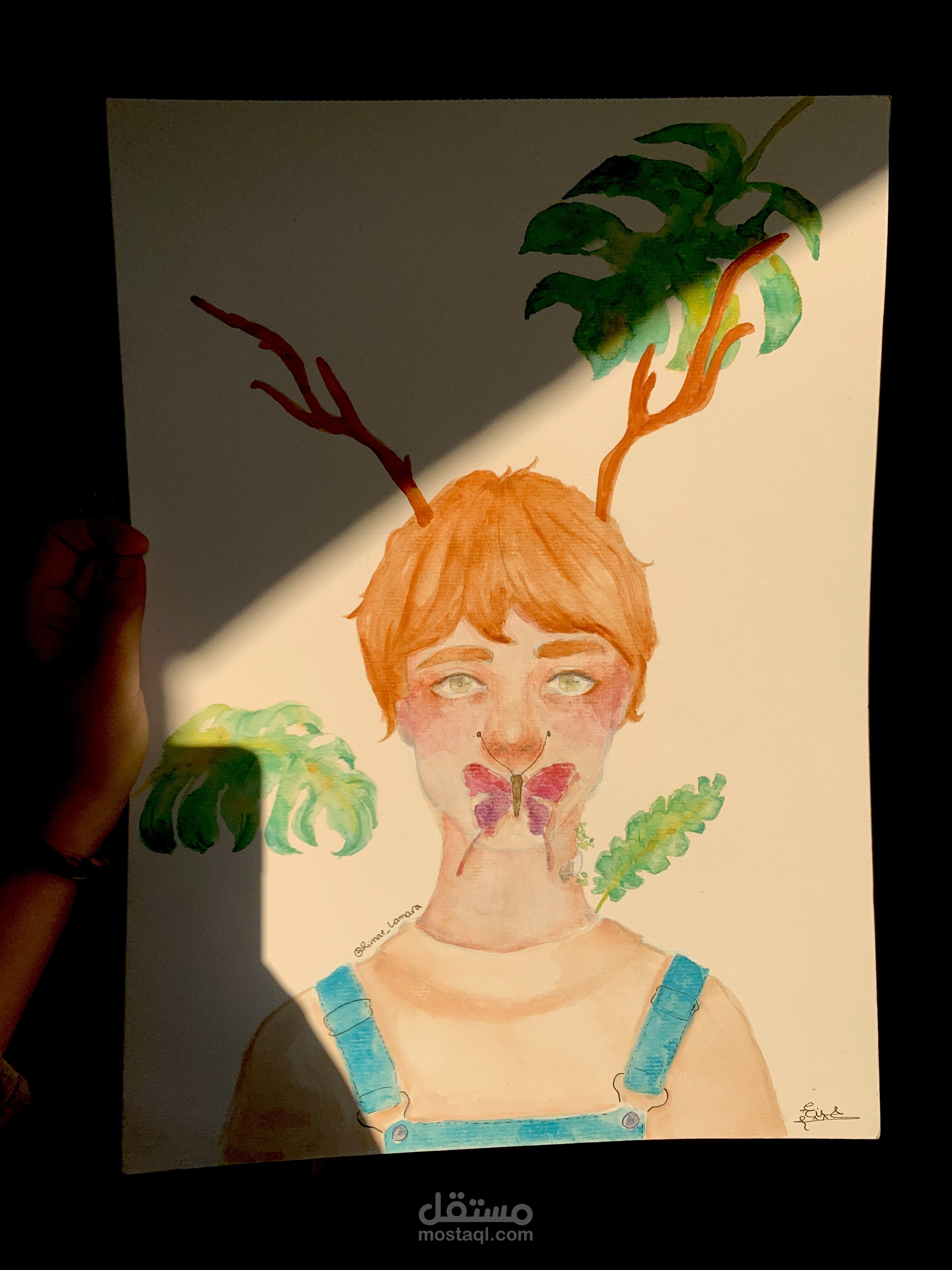 اللوحة "Leaves"