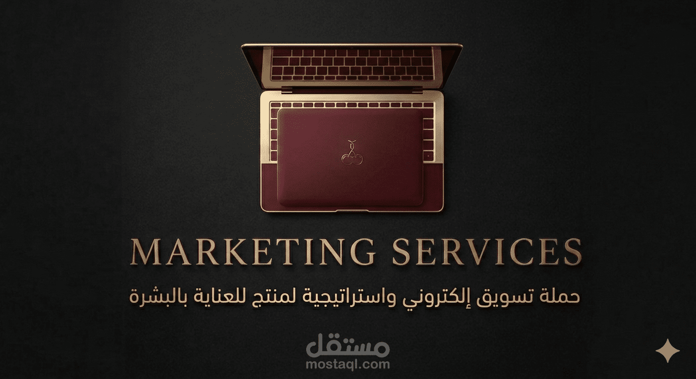 حملة تسويق إلكتروني واستراتيجية لمنتج للعناية بالبشرة