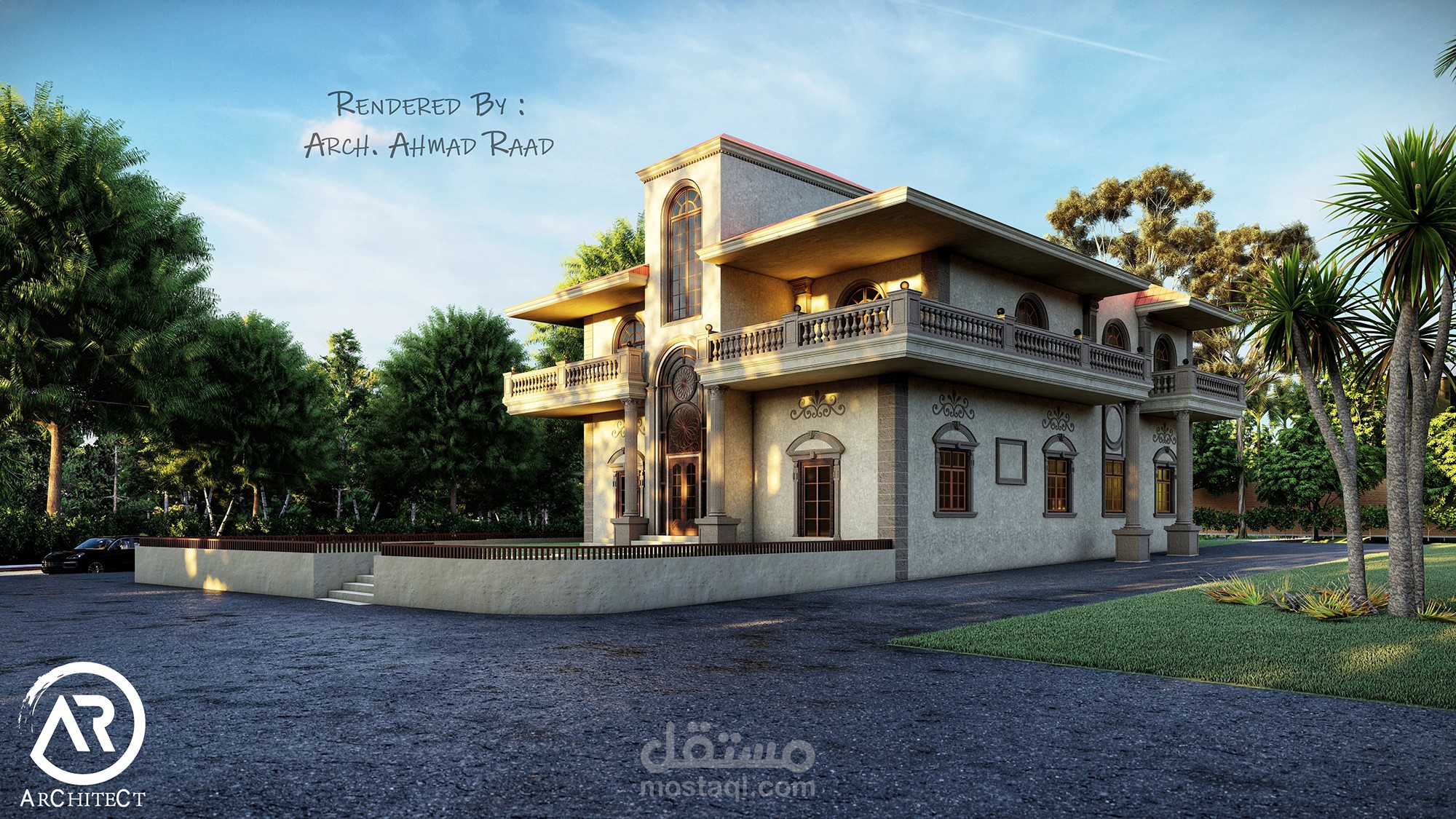 ترميم مبنى سكني كلاسيك