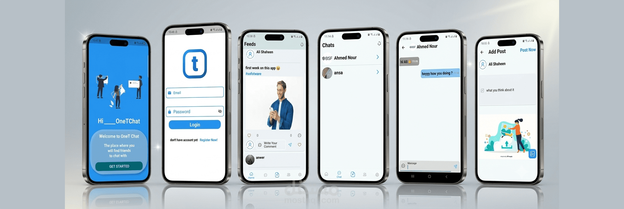 OneT Chat – Social Media App