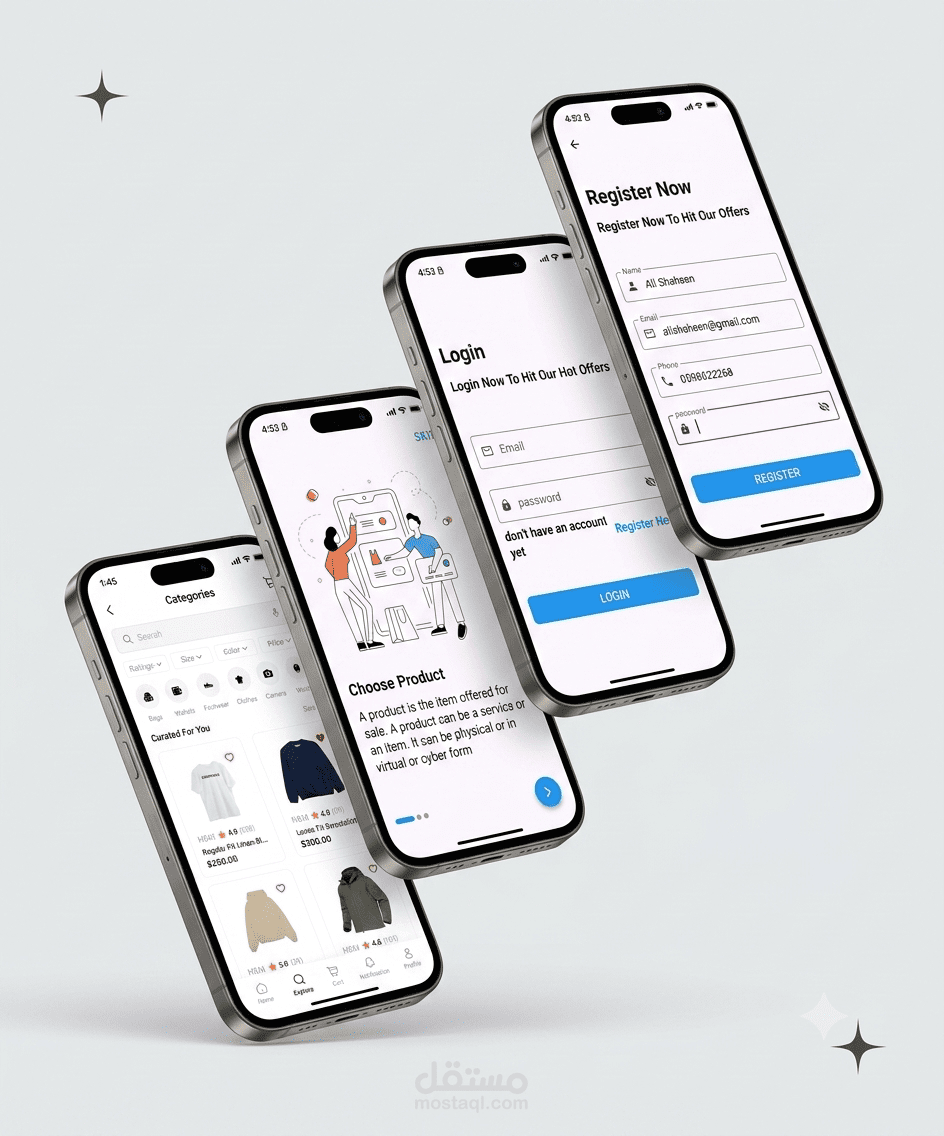 MyShopApp – E-Commerce Flutter