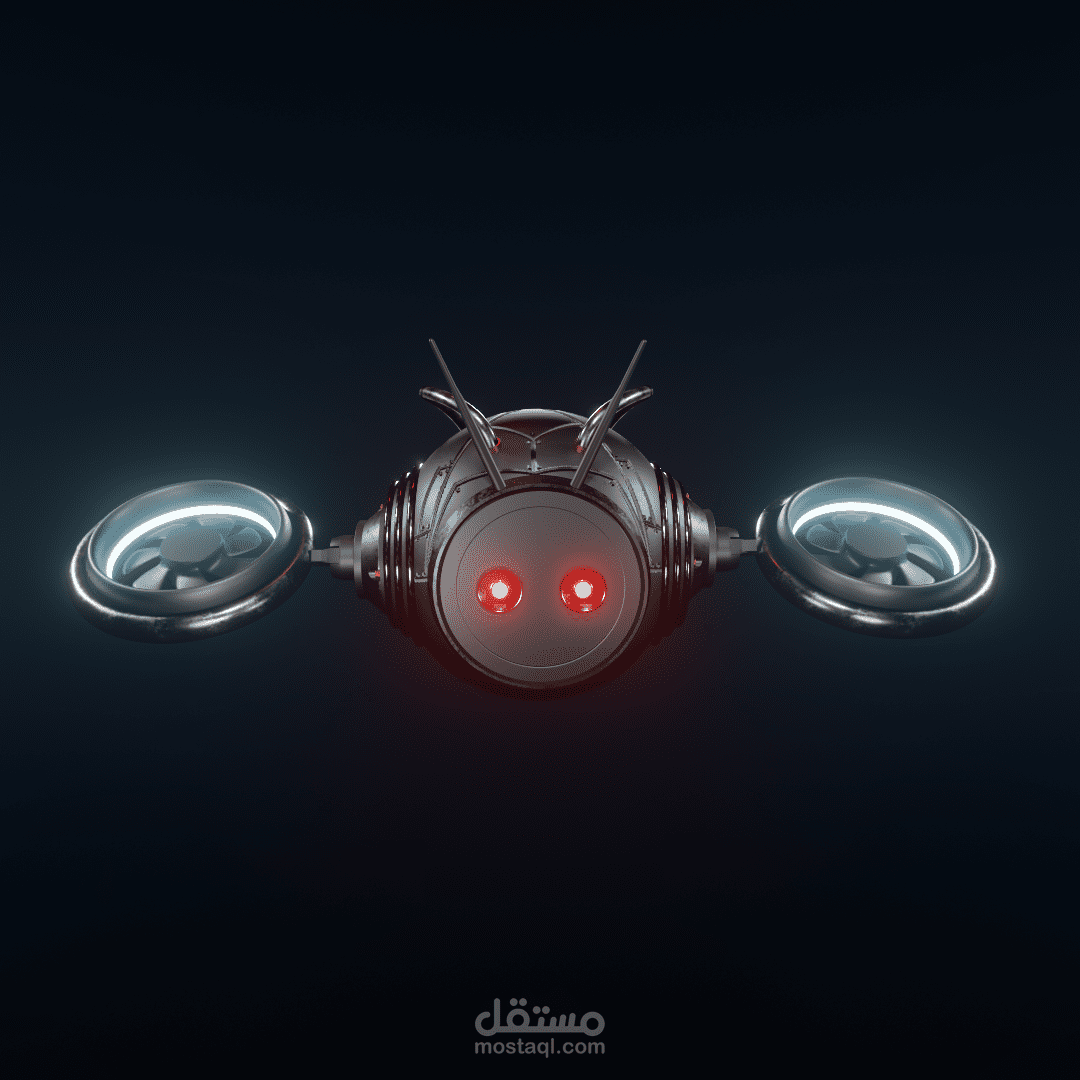 3D Sci-Fi Drone