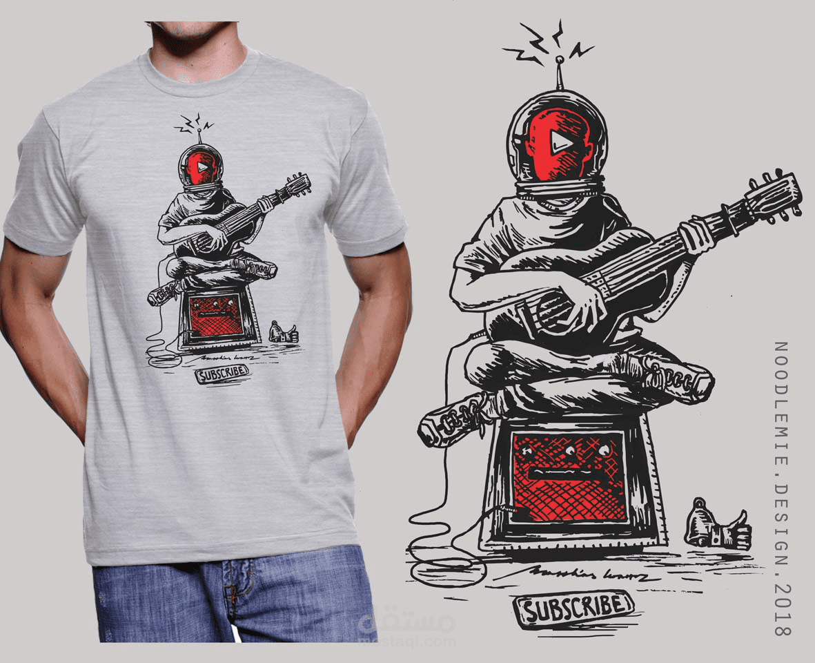 تصاميم تيشرتات مناسبة لشركة march by Amazon