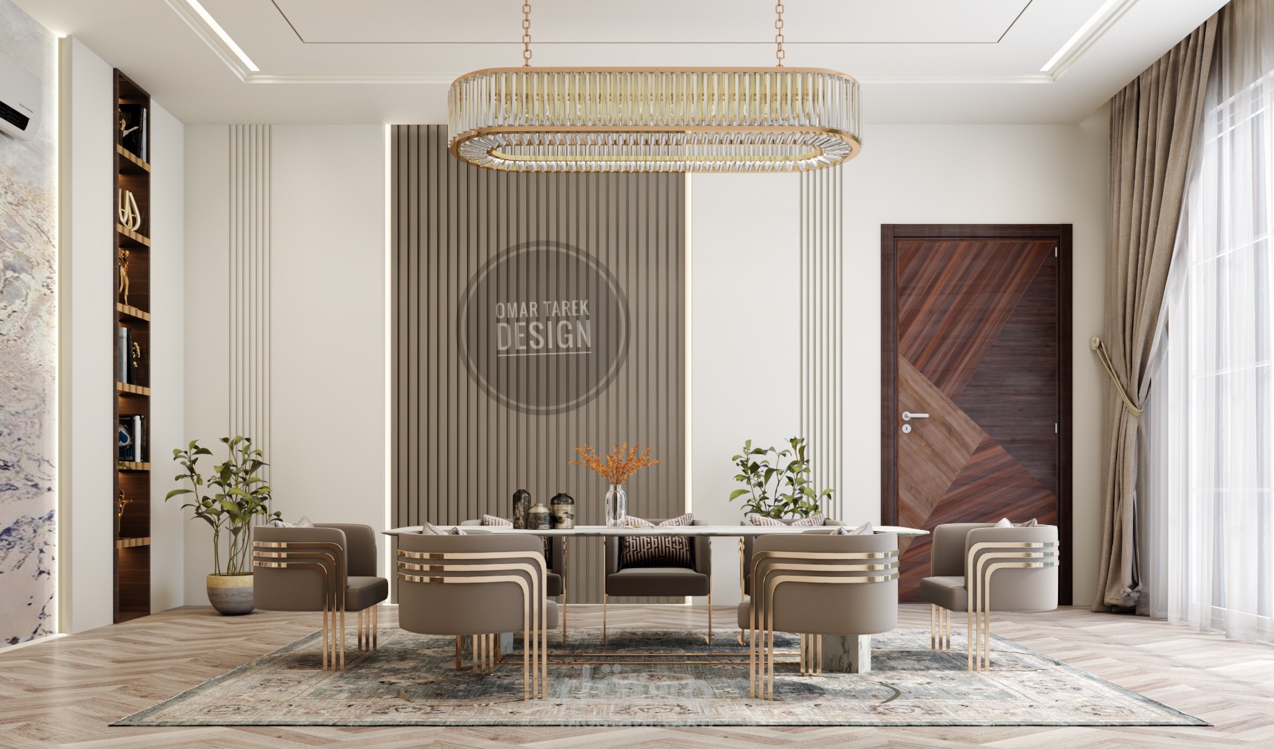 تصميم غرفة طعام مودرن