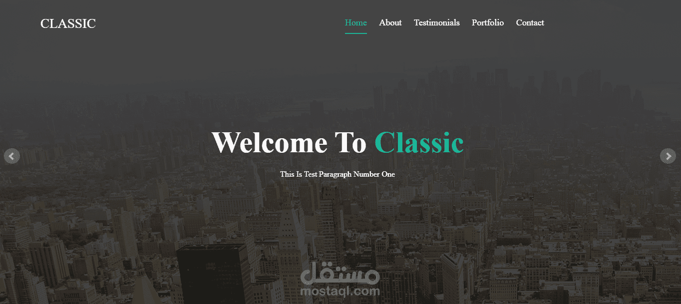 Website From Preview [ Html, CSS, jQuery Lv2 ]