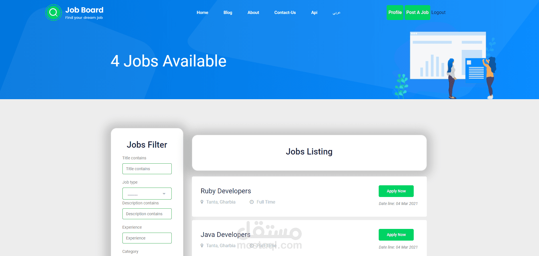 Django job-board