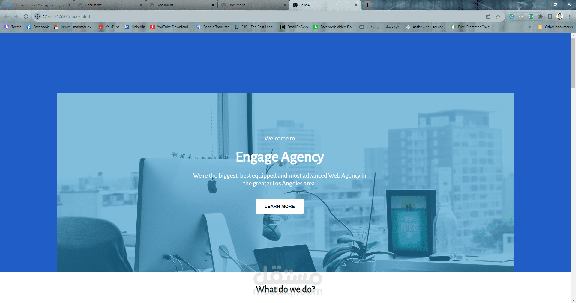 Engage Agency Website