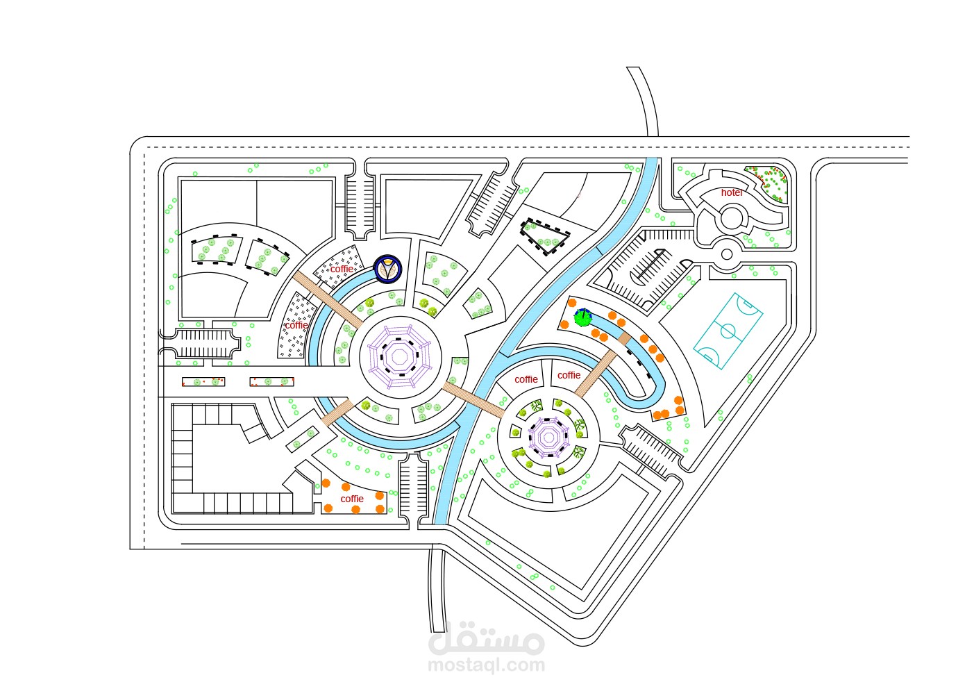 تصميم كونسبت مشروع تخطيط