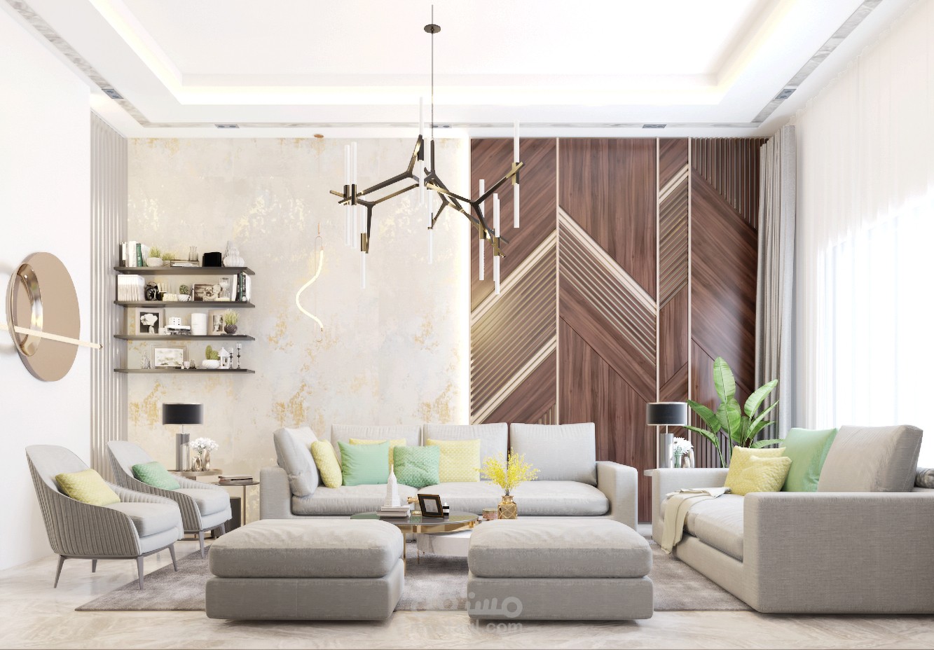 تصميم مجلس عصري