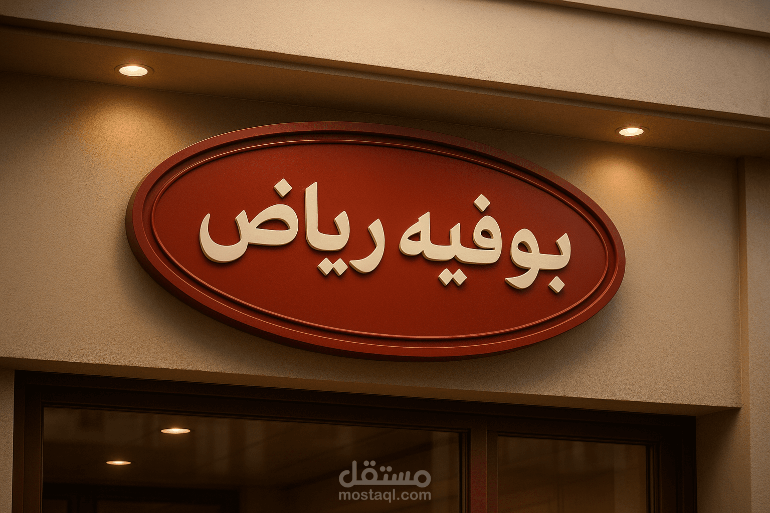 مشروع هوية بصرية لمطعم محلي في السعودية