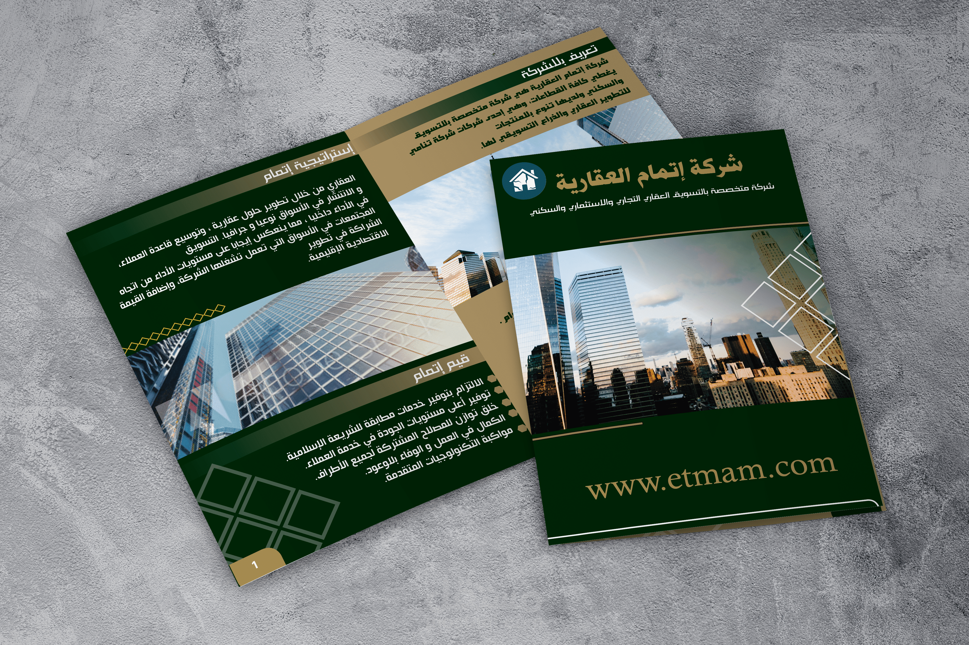 بروفيل شركه عقارات