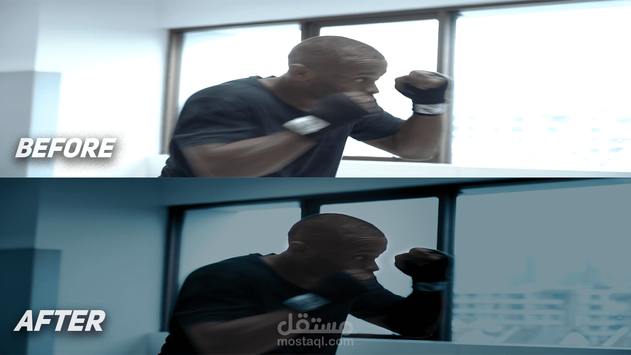 تلوين فديو احترافي