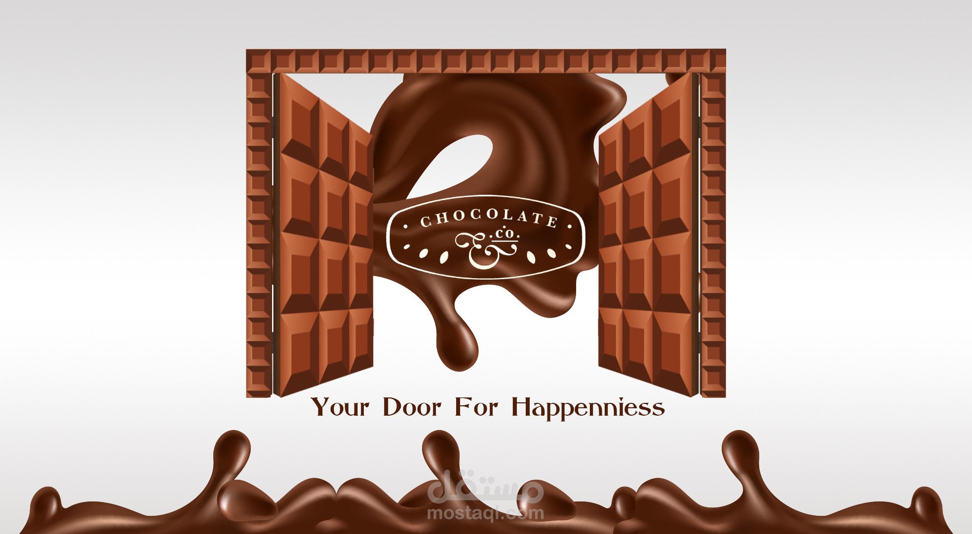 تصميم شركة شيكولاتة