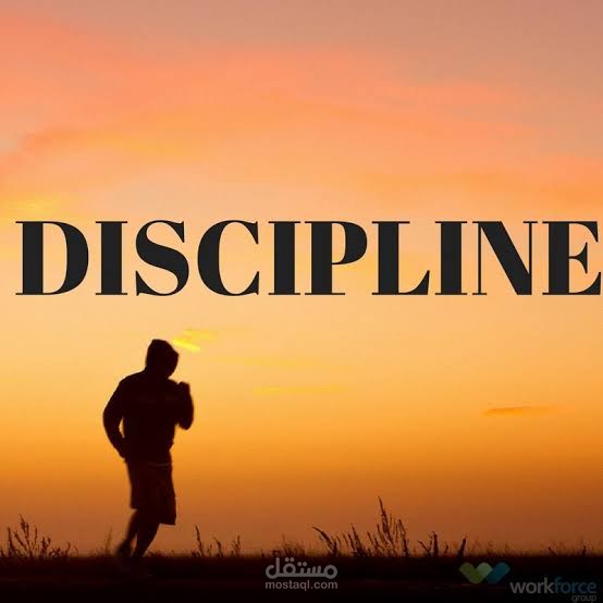 Discipline is the key to success.?✌️