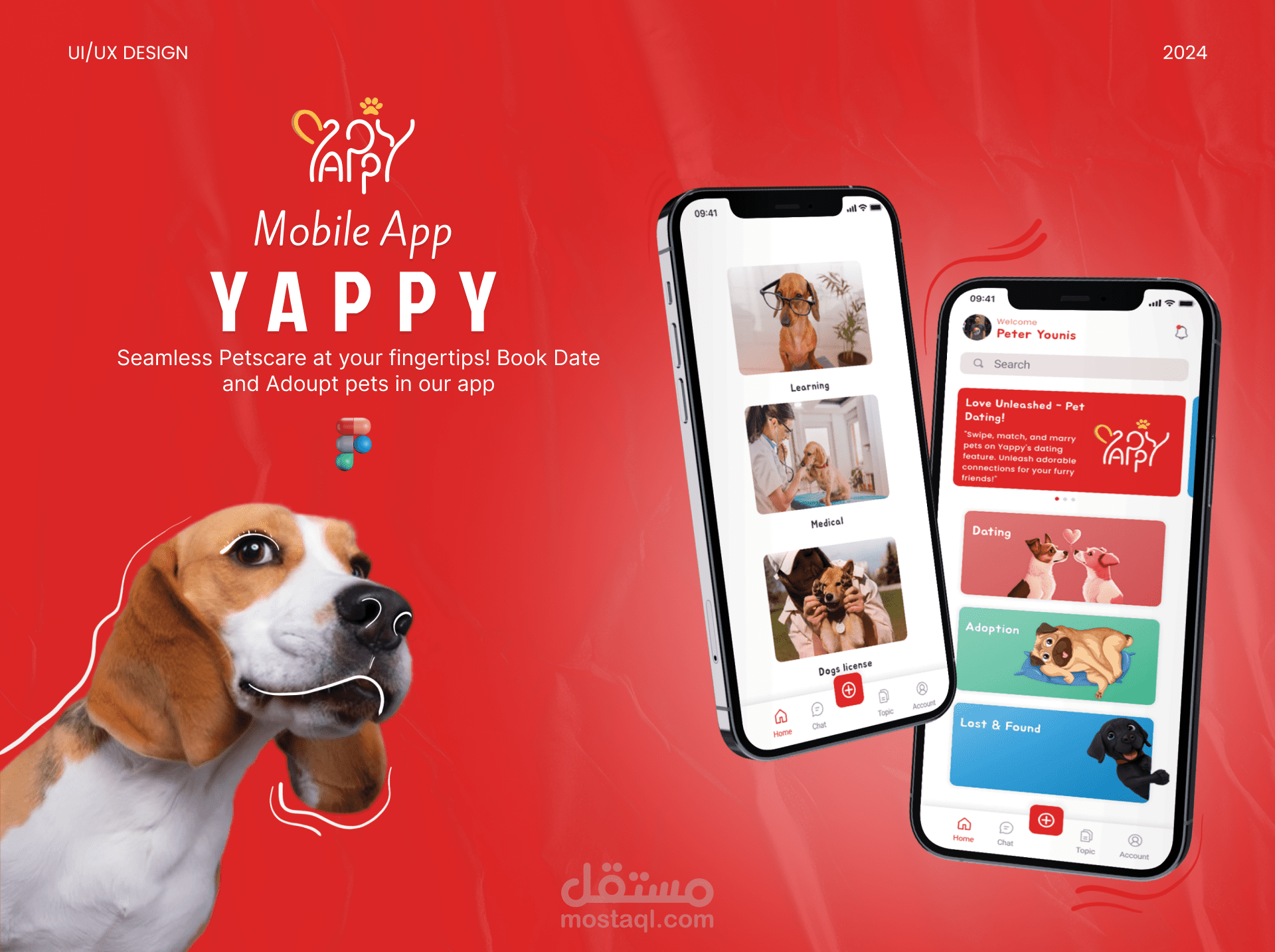 تصميم ابليكشن Yappy