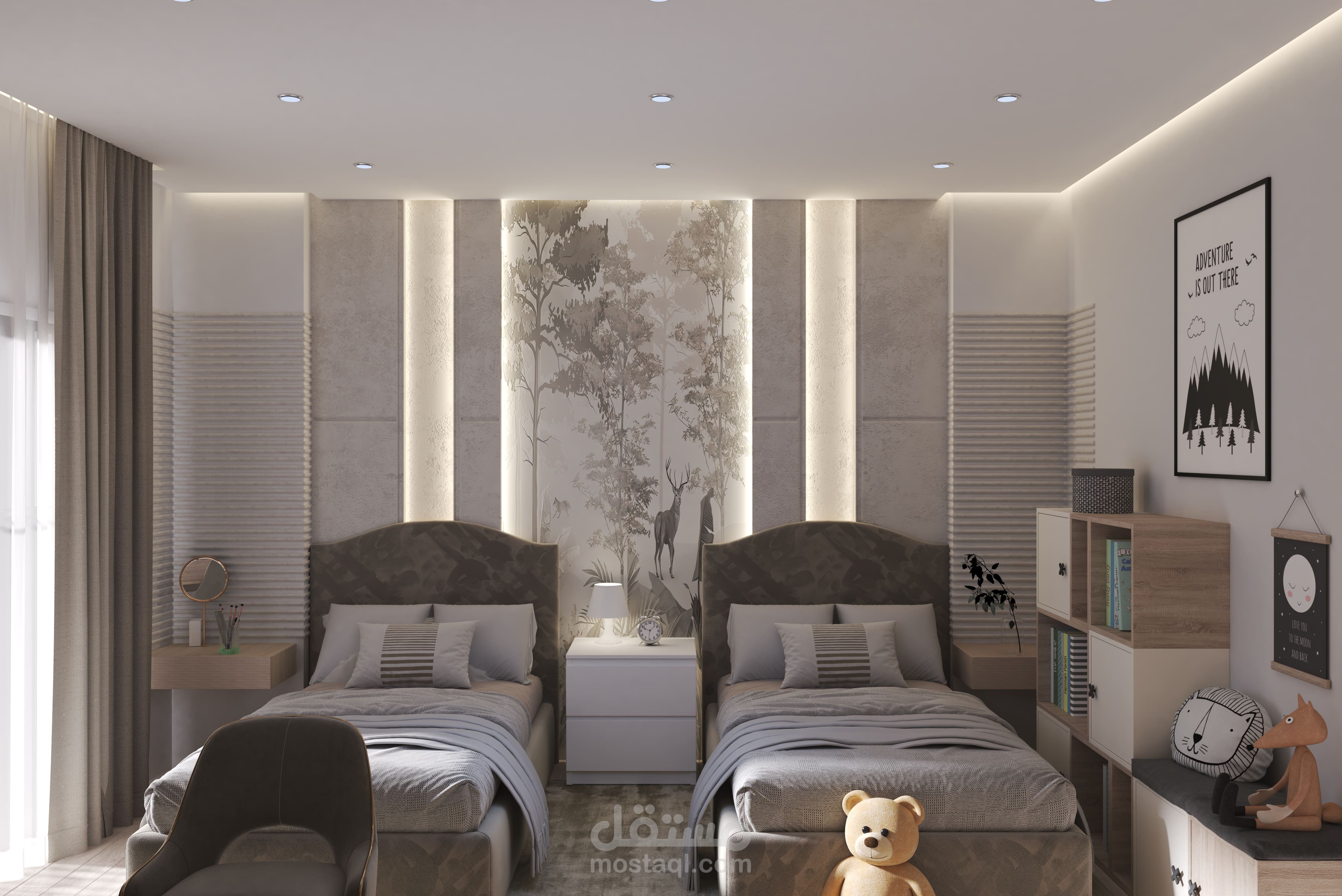تصميم غرفة اطفال