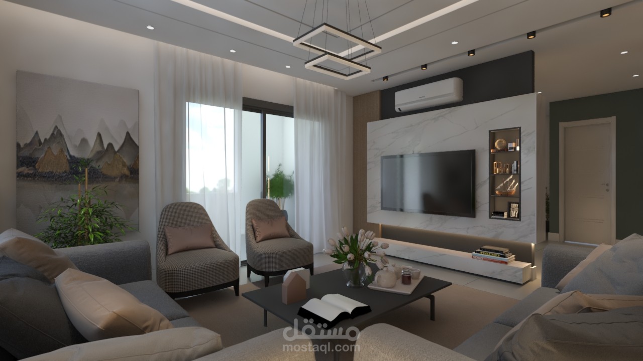 تصميم غرفة معيشة (تصميم معماري)