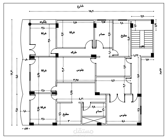 last work معماري
