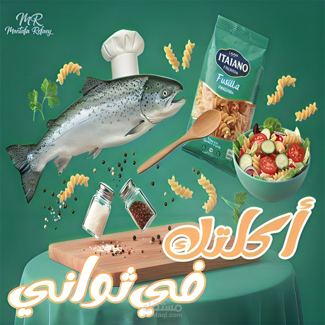تصميم بوست إعلاني لمطعم