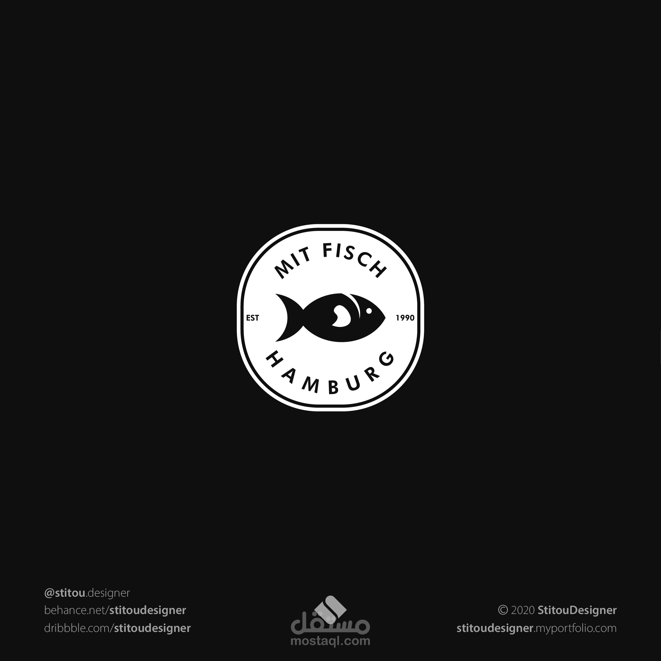 Mit fisch hambrug logo