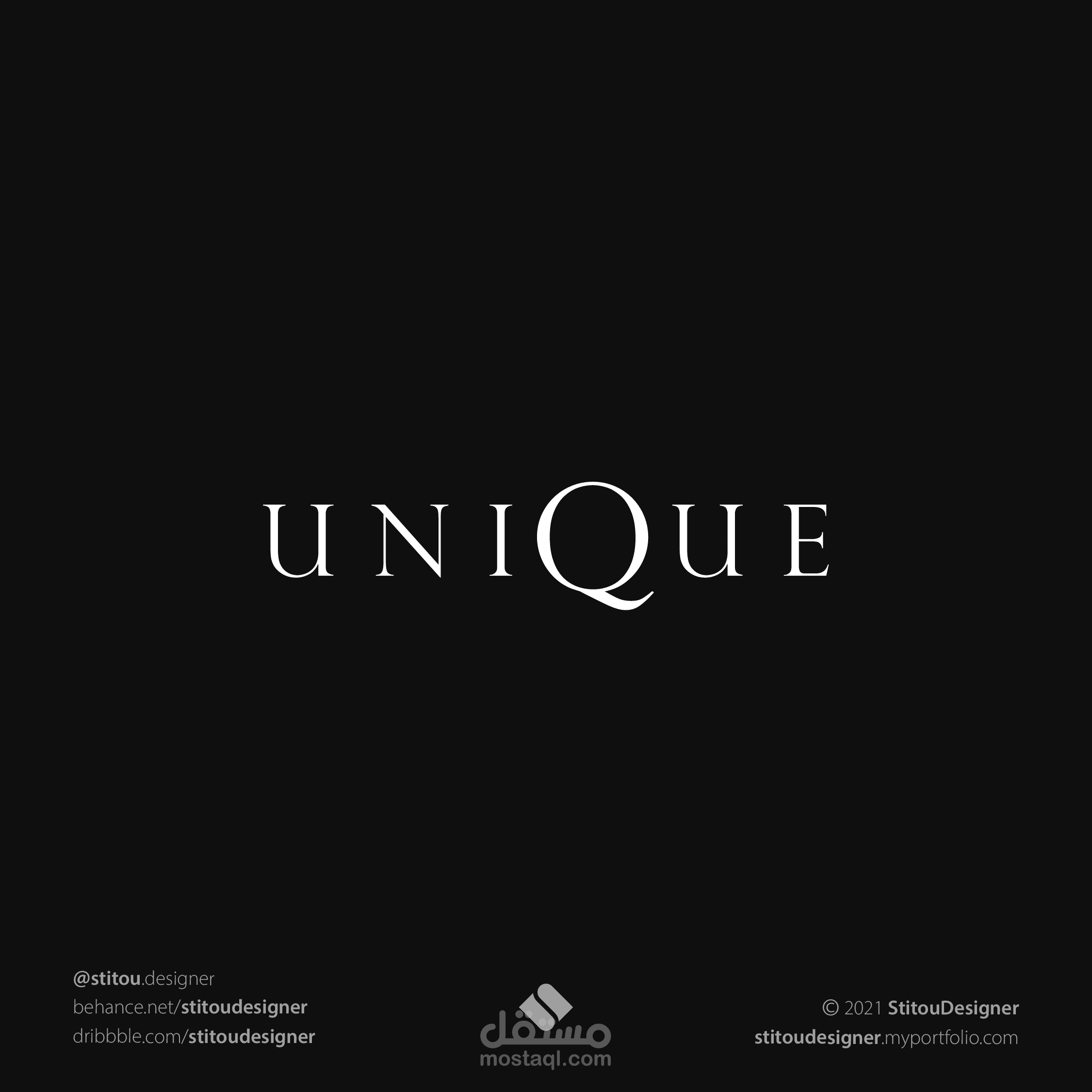 Unique logo design