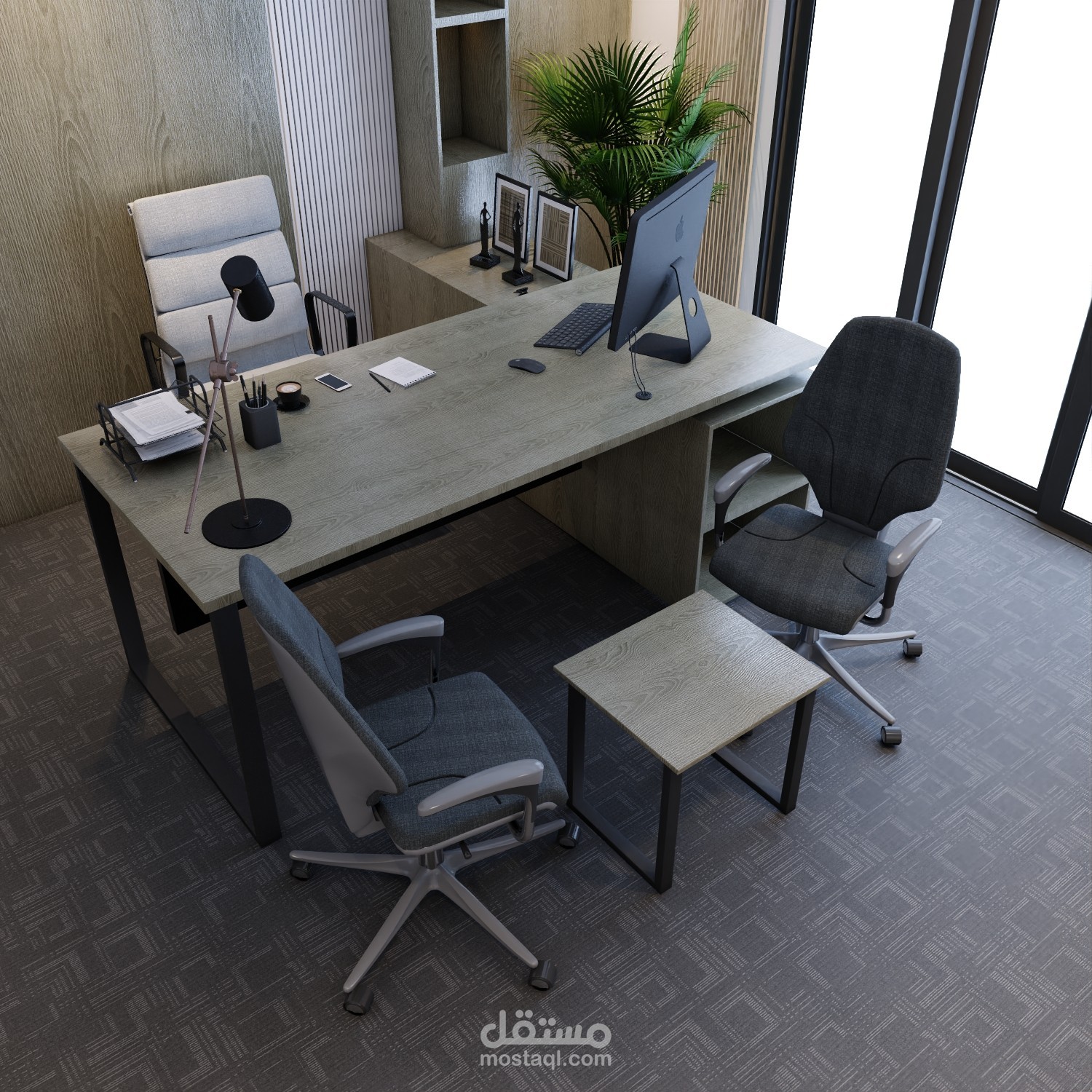 تصميم ديكور داخلي لشركة