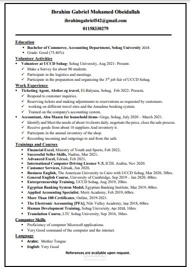 Cv&Resume