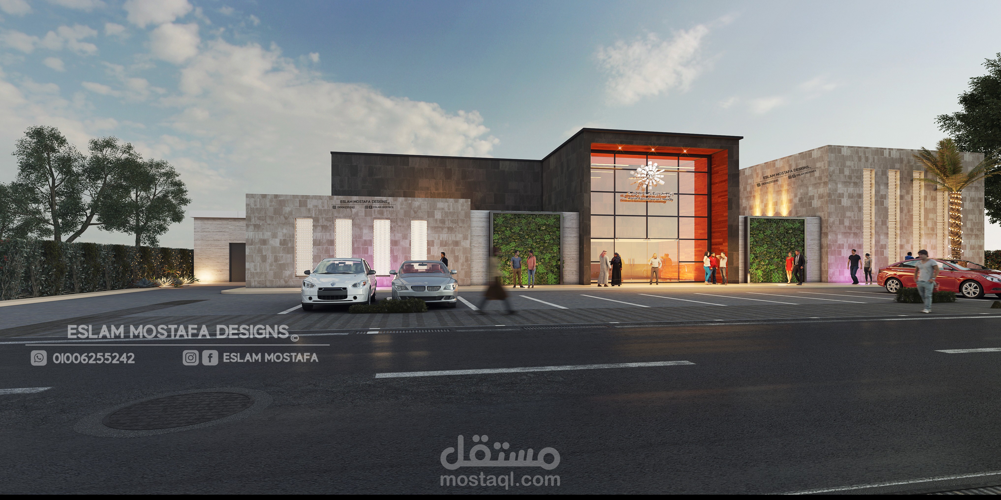 تصميم مطعم و كافية بجدة