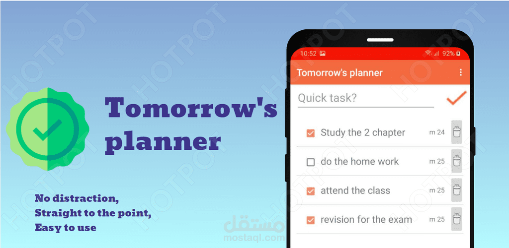 Tomorrow's Planner