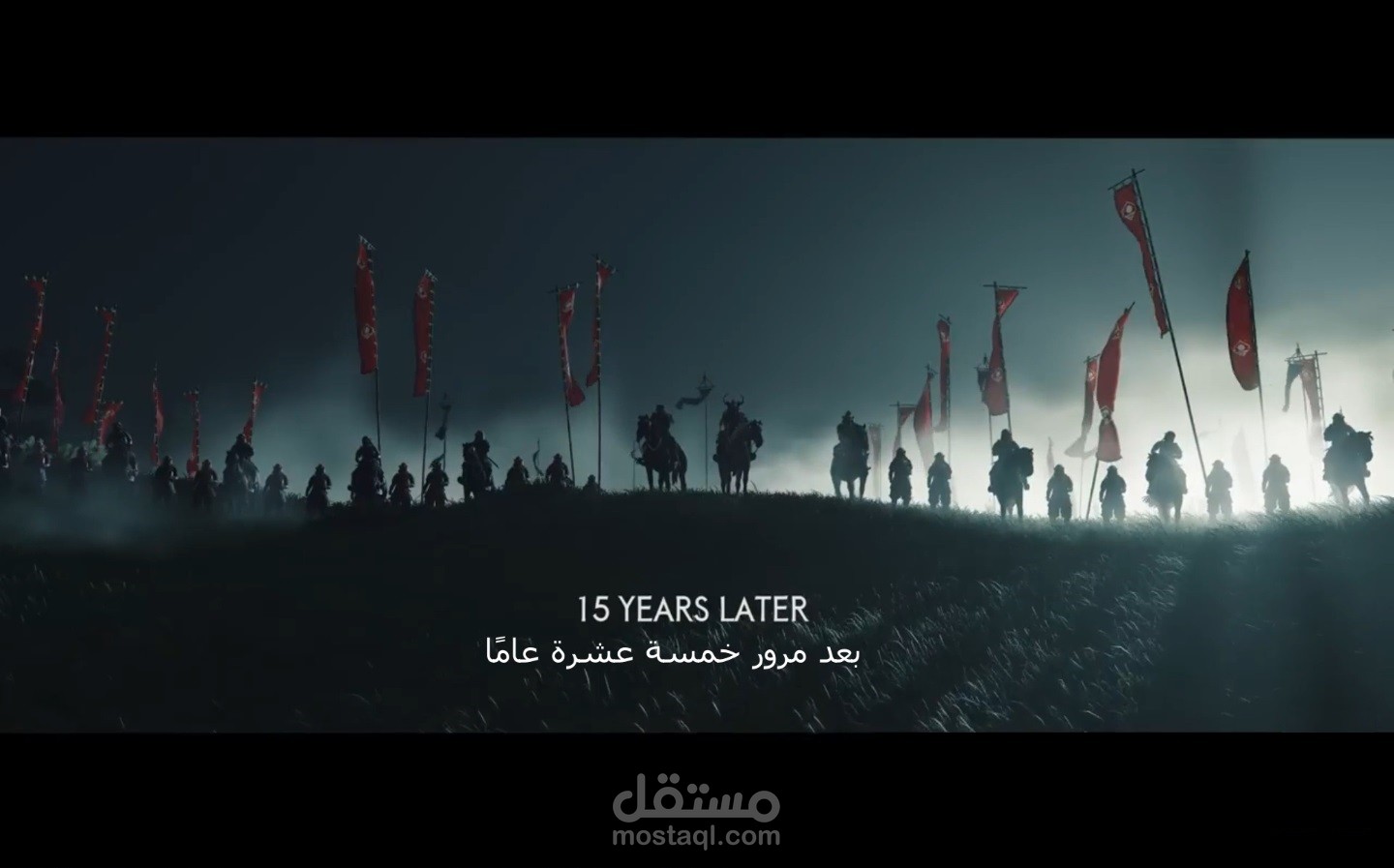 ترجمة لفيديو من الإنجليزية الى العربية.