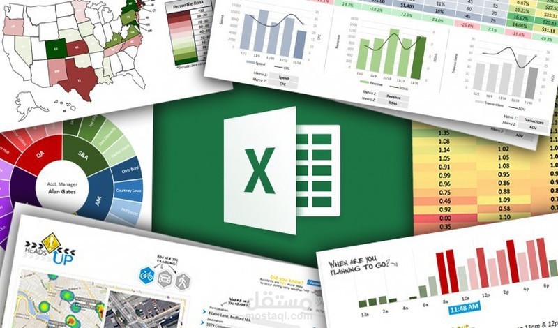 تجهيز شيت أكسل للمشاريع الهندسية و إدخال بيانات باللغتين العربية و الانجليزية على برنامج Excel