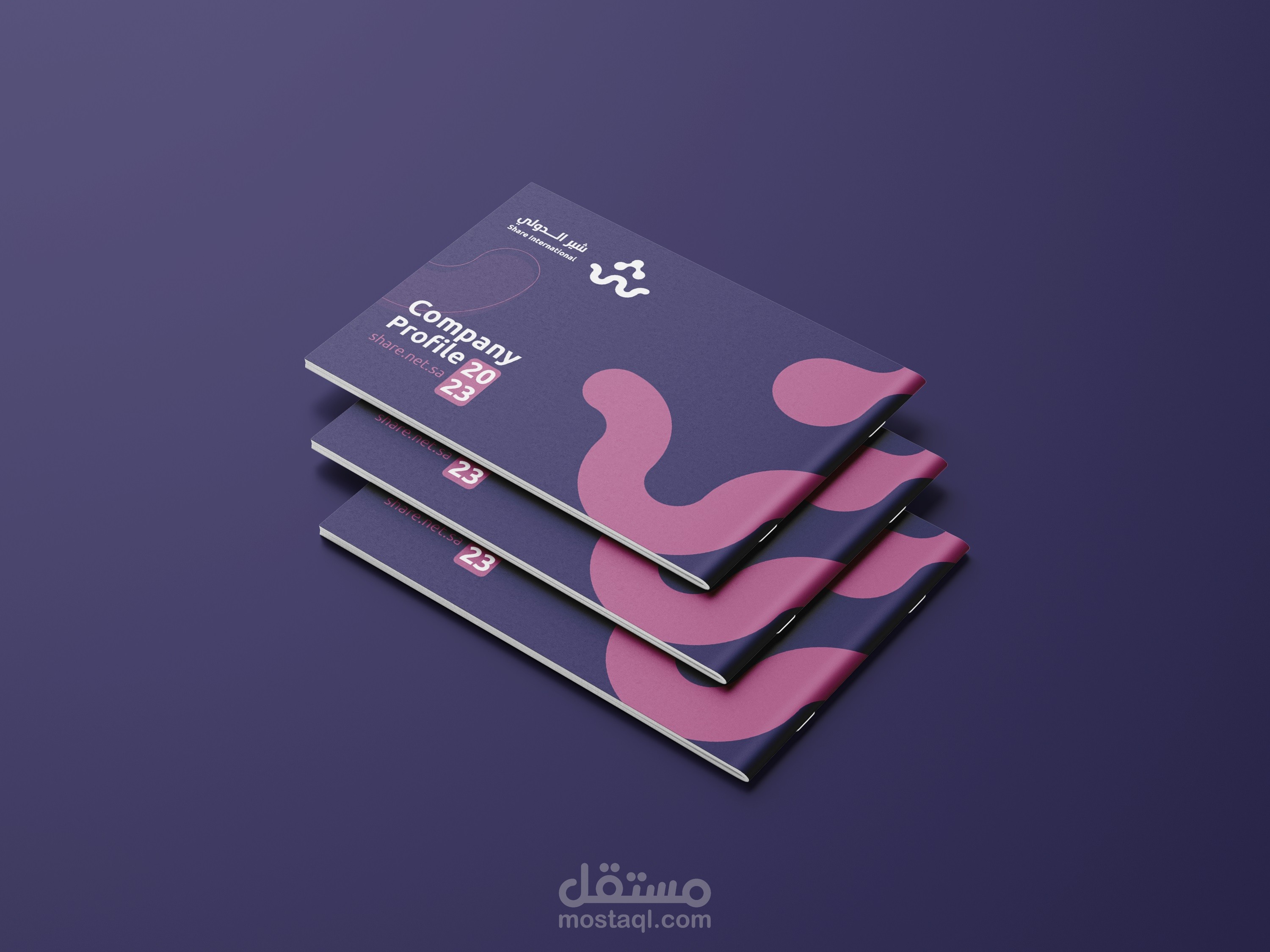 تصميم بروفايل شركة للحلول التقنية