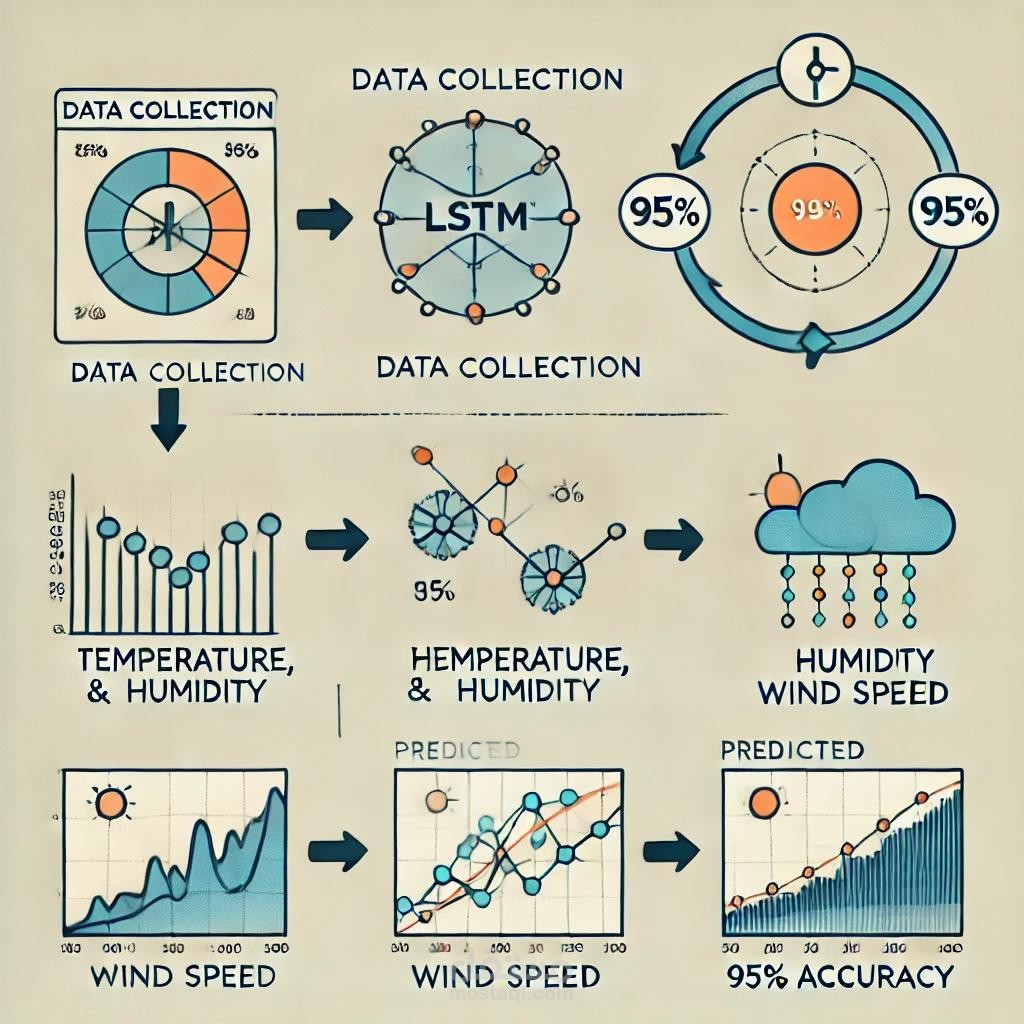 Temperature, Humidity, and Wind Speed Prediction Using LSTM Model