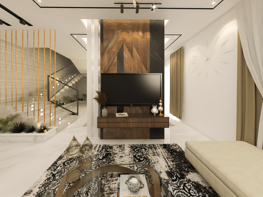اعادة تصميم بيت قائم في السعودية .