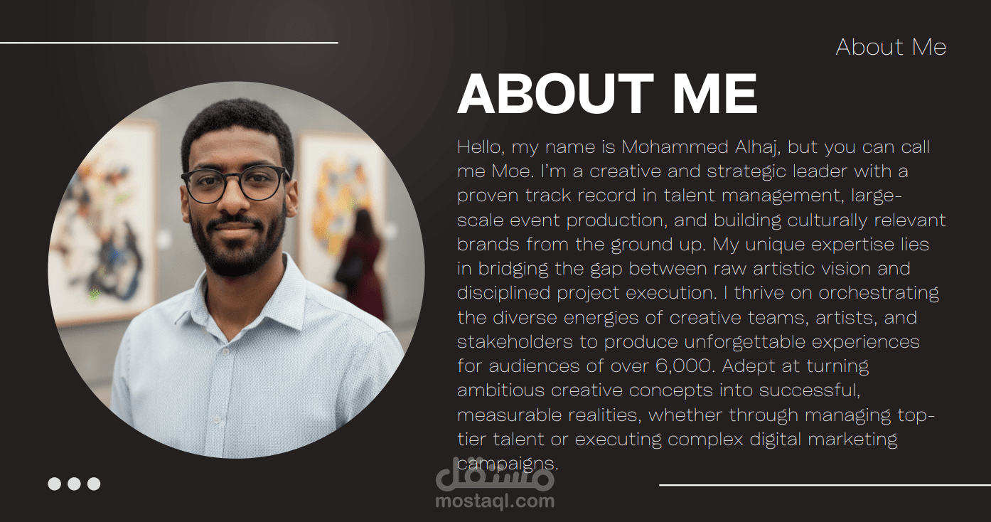 معرض أعمال استراتيجي: بحوث وأوراق عمل B2B وإدارة فعاليات كبرى