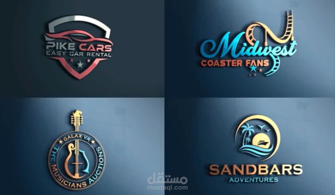 I will do modern timeless logo design with copyrights