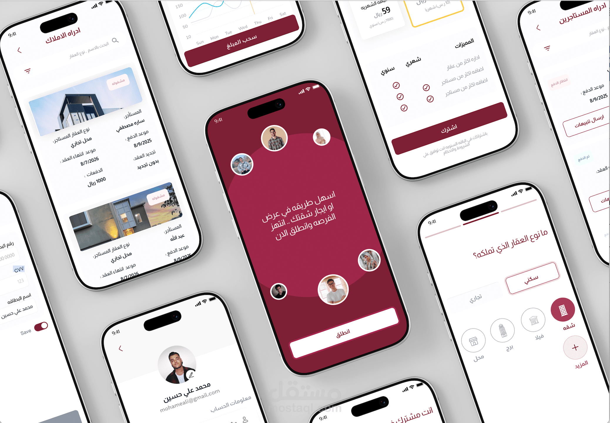 تطبيق لاداره الاملاك
