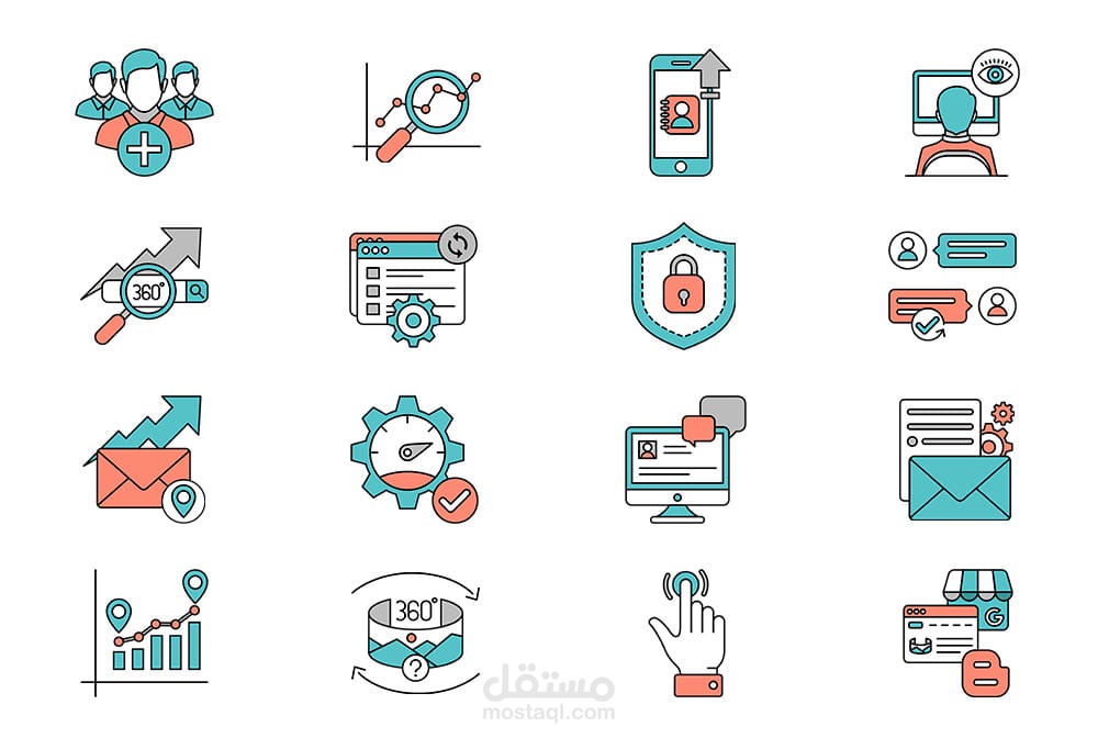 تصميم ايقونات