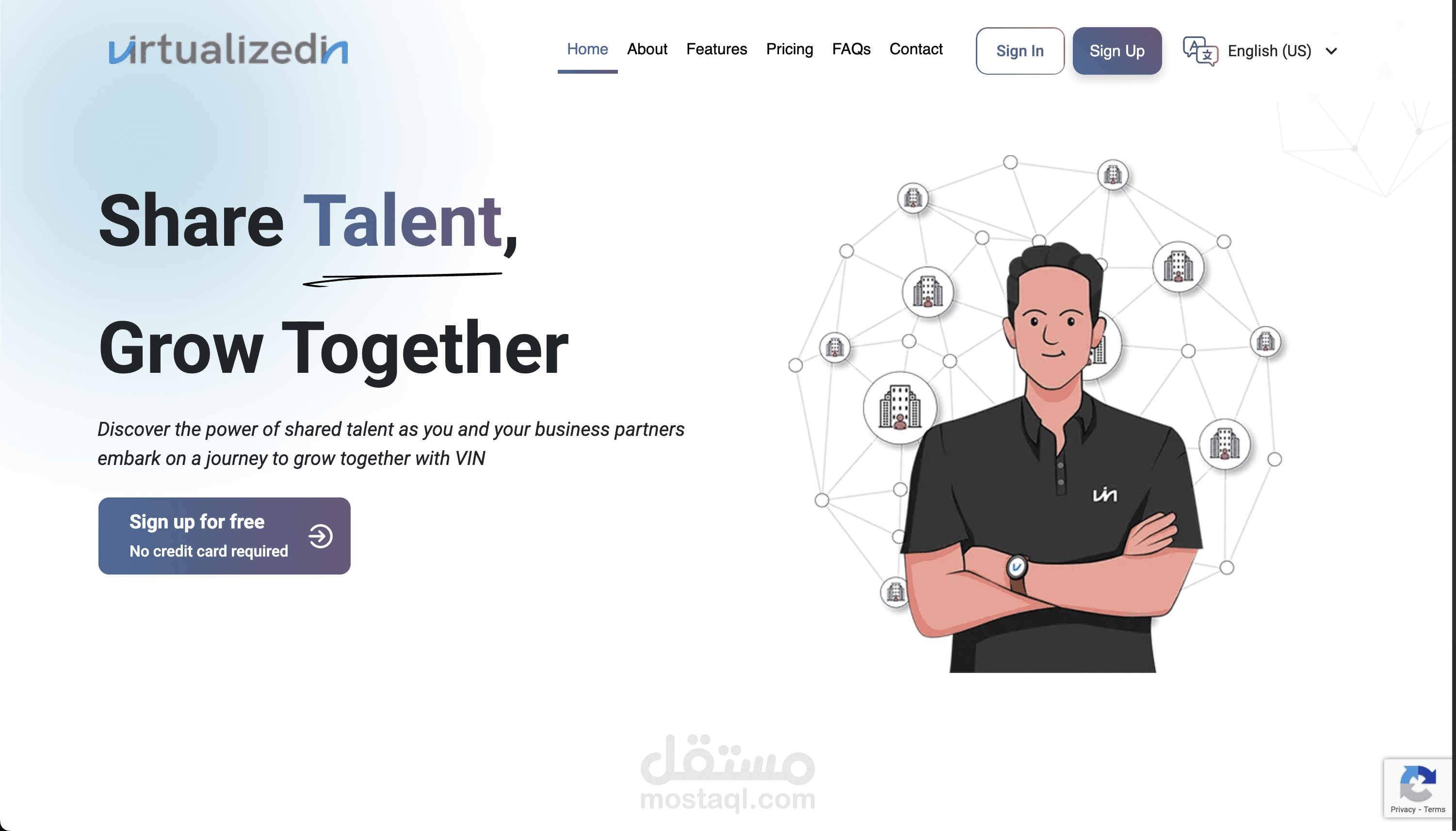 VirtualizedIn — منصة/مشروع ويب للتنفيذ الافتراضي