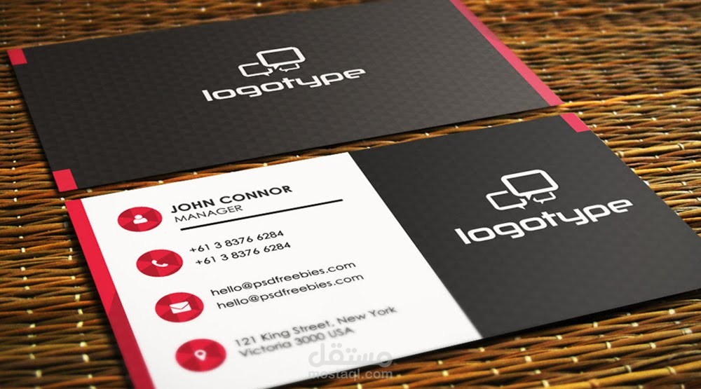 business card