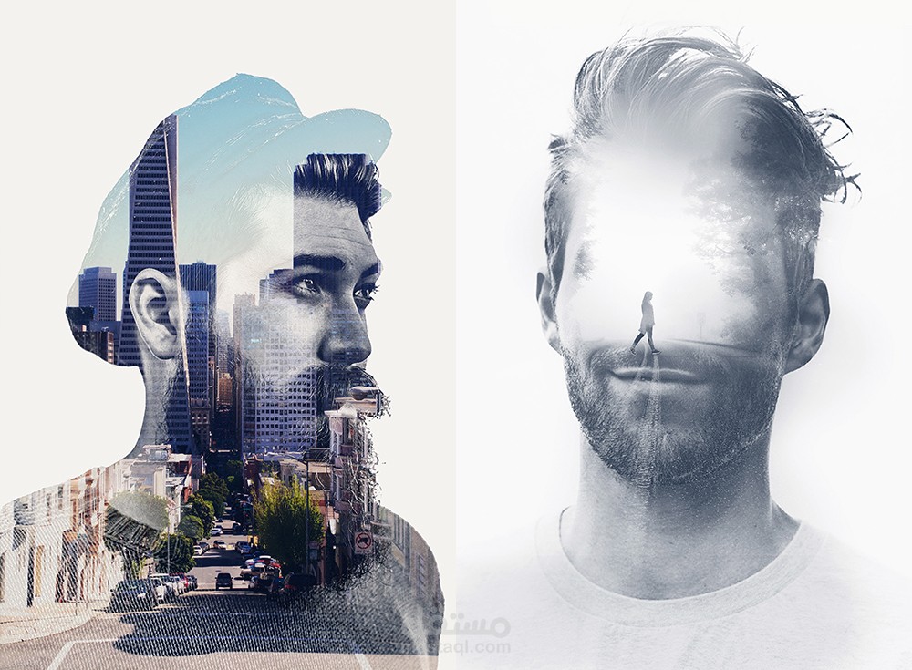 Double Exposure Photoshop Action