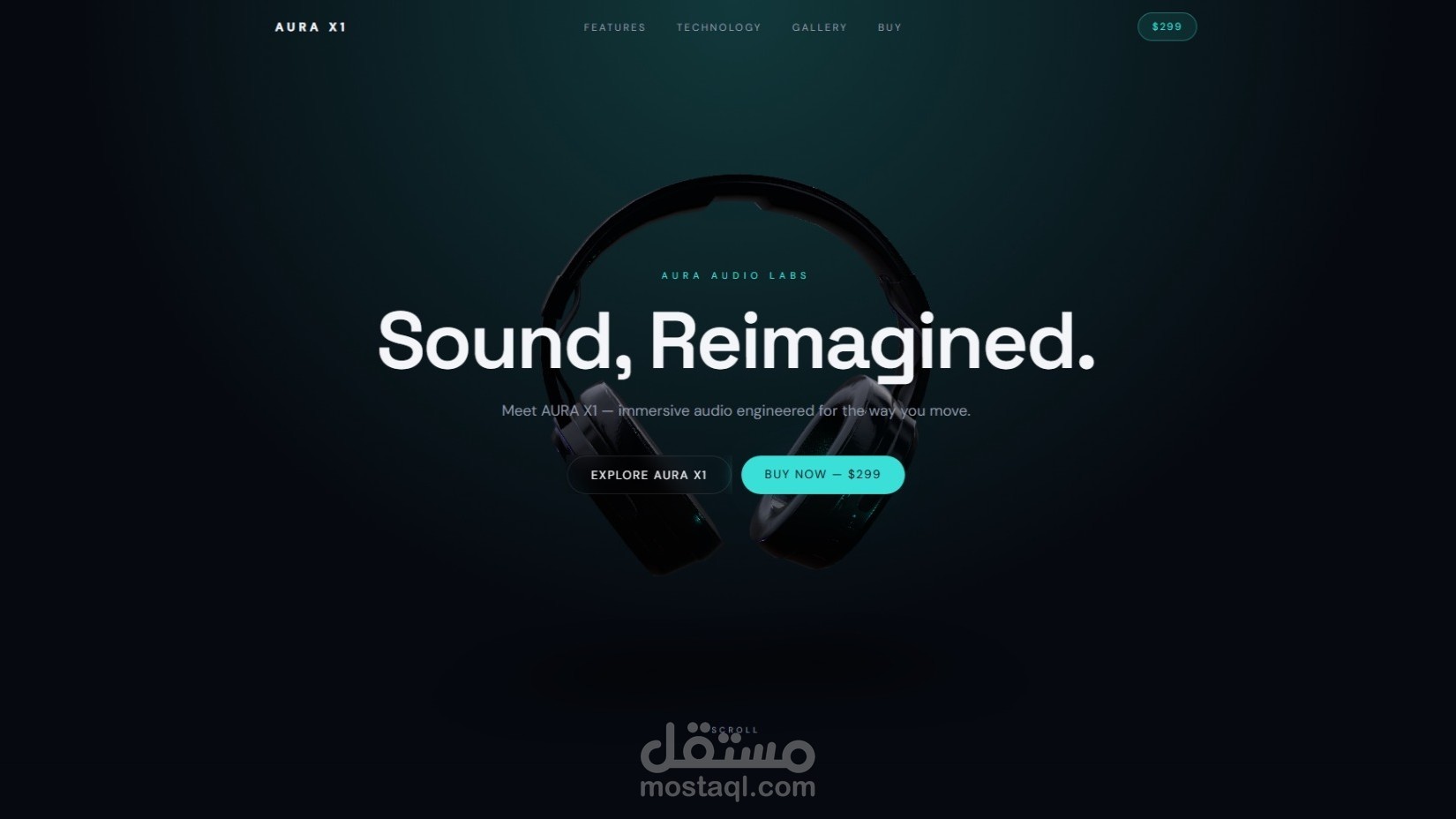 تطوير صفحات هبوط تفاعلية ثلاثية الأبعاد (3D Interactive Landing Pages)