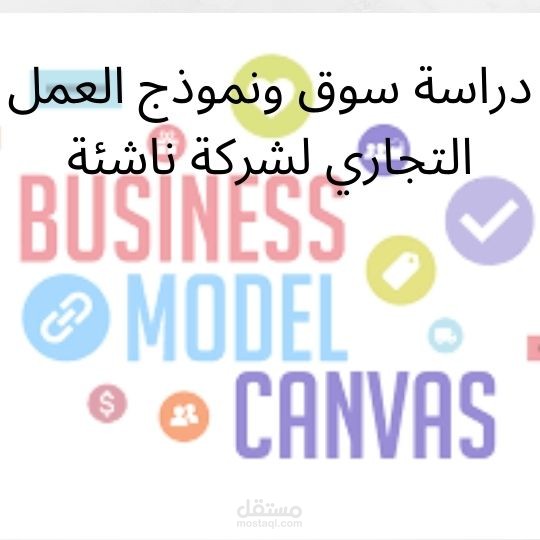 بحث سوق و نموذج عمل لشركة ناشئة - Market Research & Business Model Canvas