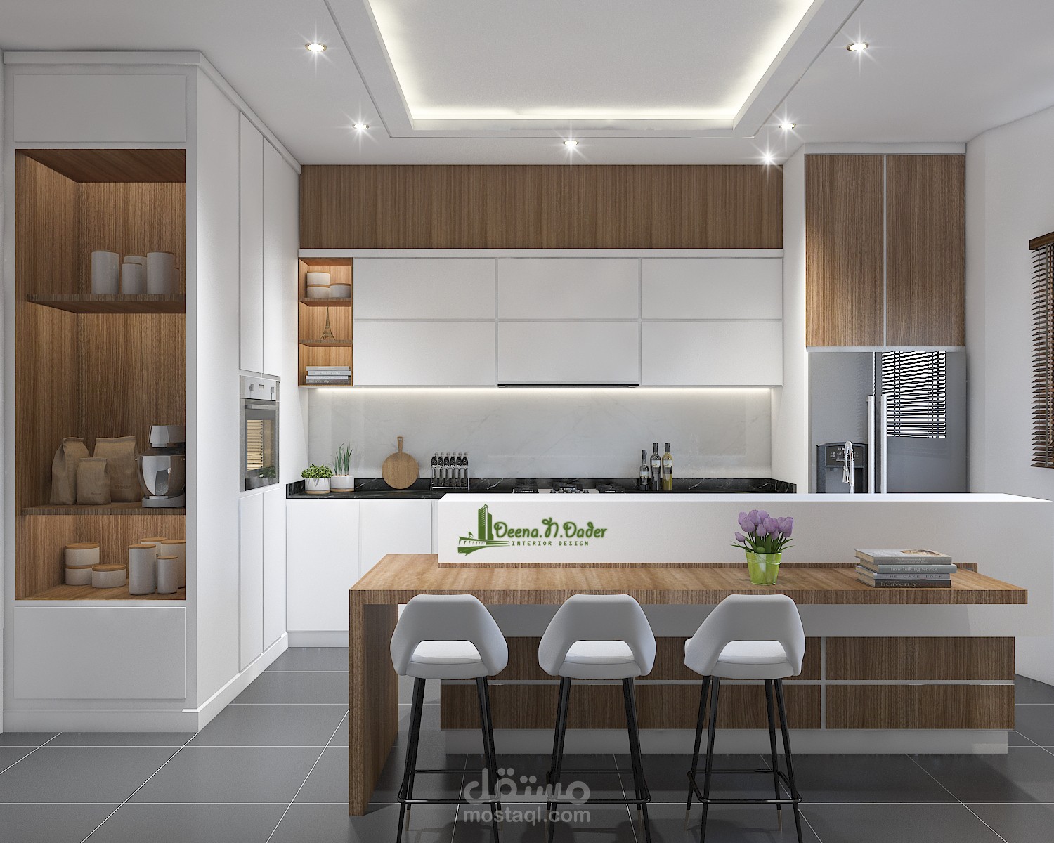 تصميم مجموعة من المطابخ