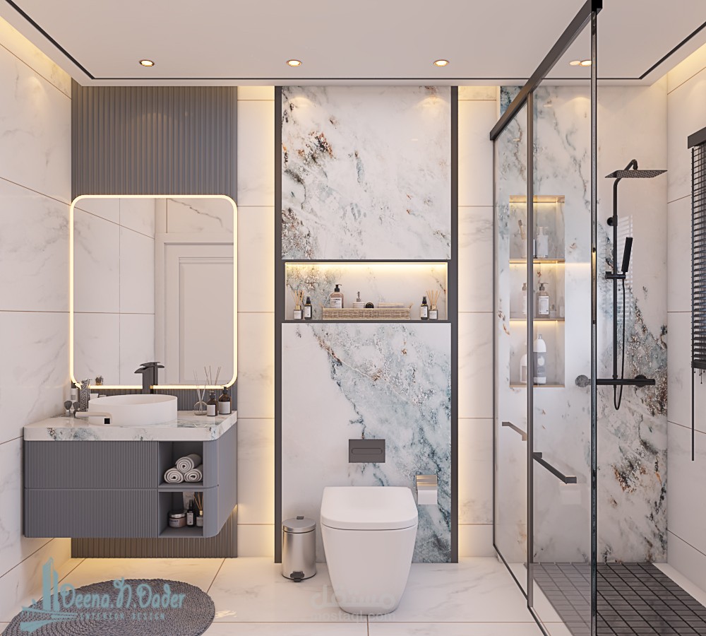 تصميم حمام مميز