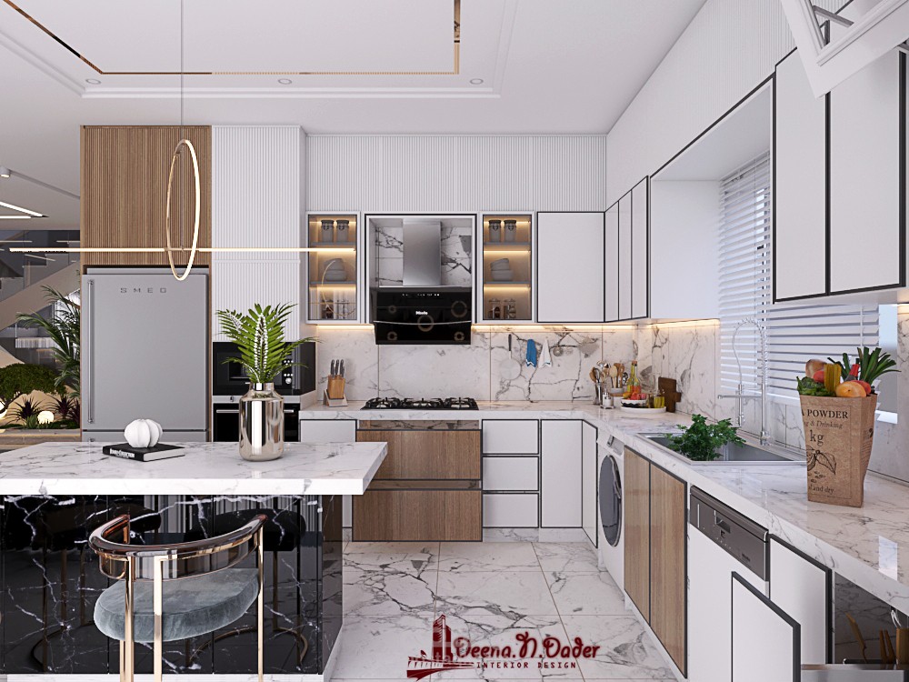 تصميم مطبخ عصري مميز