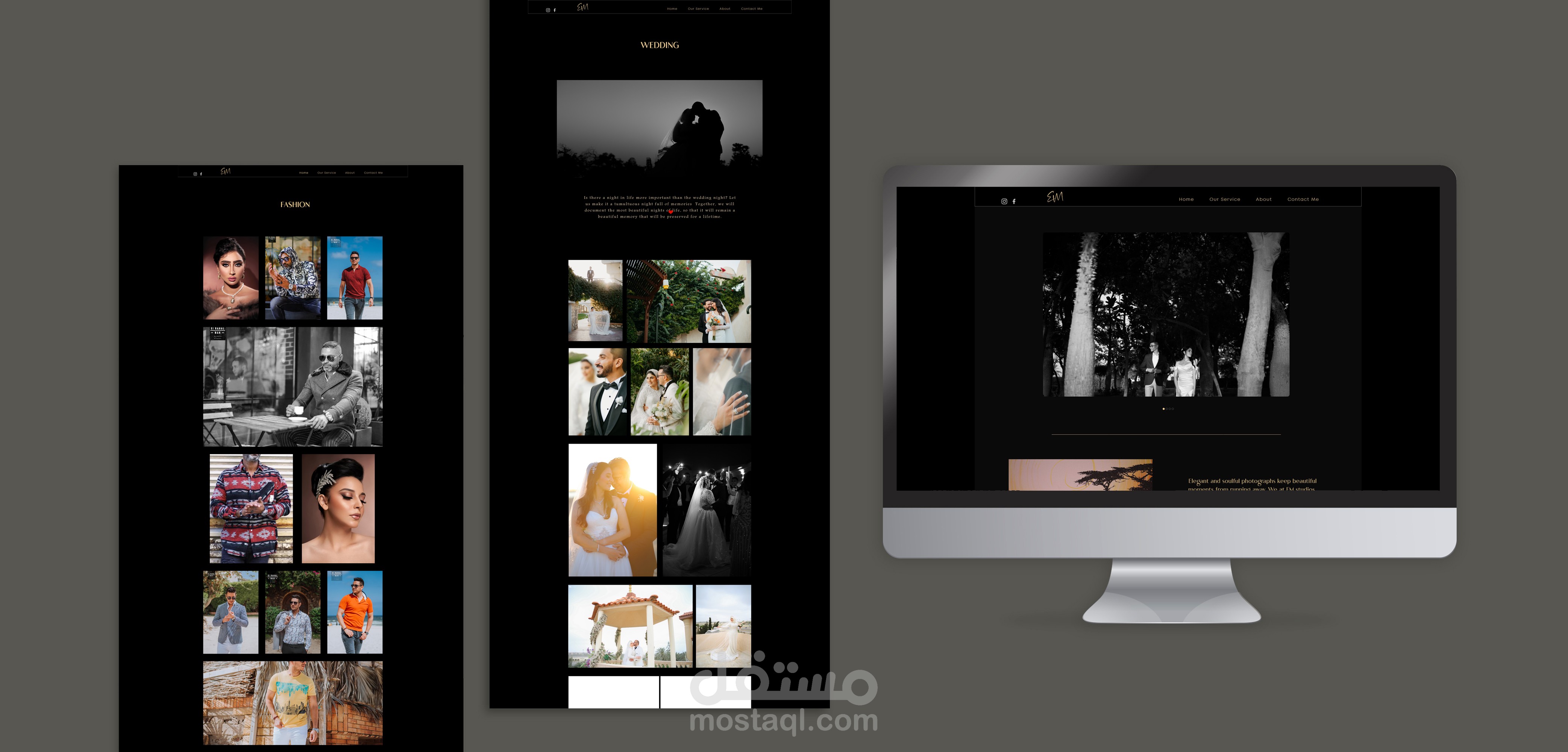 Photographer's personal website