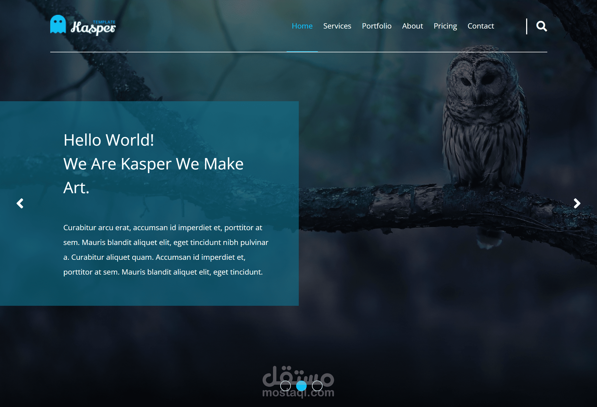 Kaspar Template - HTML\CSS