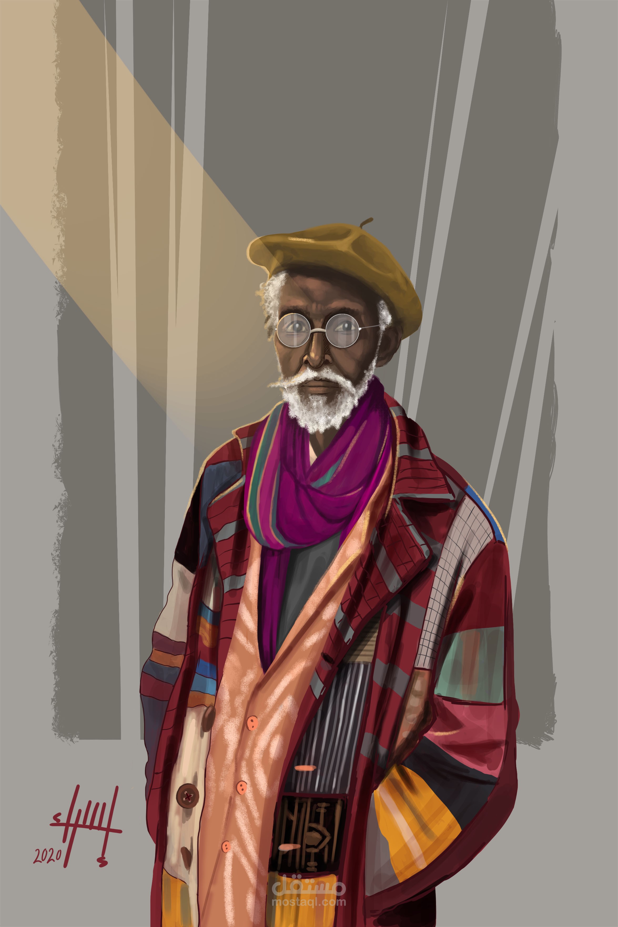 digital painting رسم ديجيتال