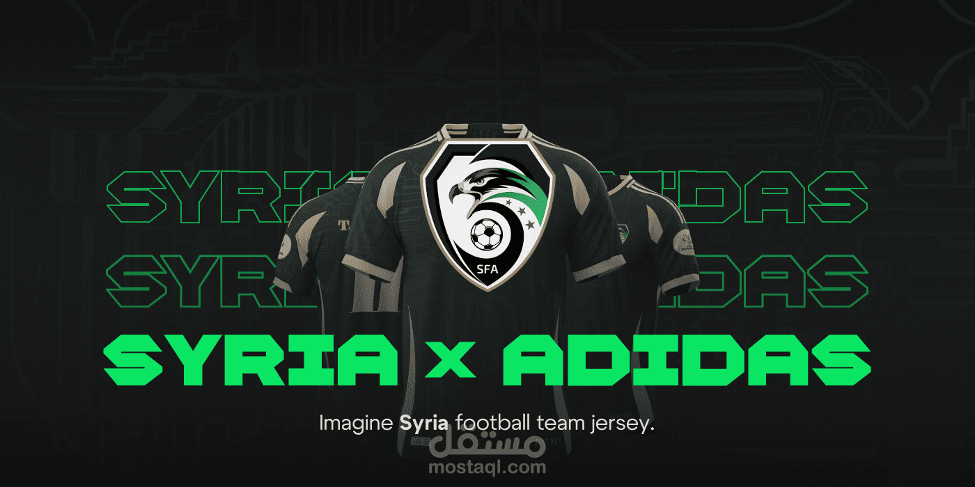 Syria football team jersey || Adidas Jersey